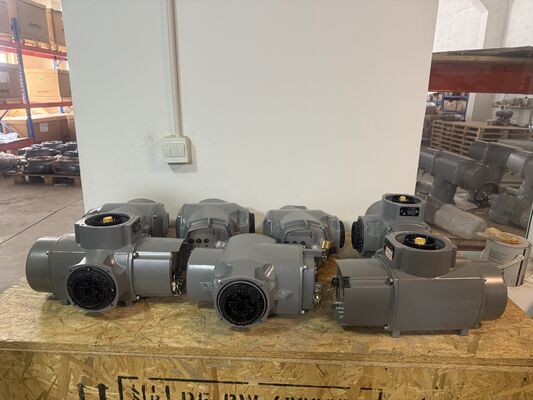 مشغل صمام كهربائي AUMA SA عالي الجودة 10 نانومتر 32000 نانومتر AUMA SA16.2-F16 مشغل متعدد الانعطاف للصمام الصناعي