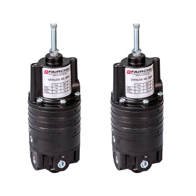 ماسونيلان SVI1000G / IM موقف الصمام الذكي مع وظيفة ردود الفعل المغناطيسية ، مقترنة مع Rotork Fairchild M22 رلاي هوائي