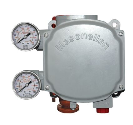 صمام تحكم Masoneilan سلسلة SVI1000 محدد موضع الصمام SVI1000G/IM/SW + مرحل Fairchild M25 وصمام نبضي لولبي ASCO NFG353D132 24VDC