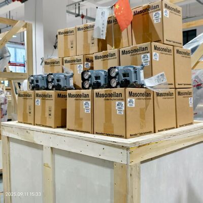 محول (Rotork Fairchild T7800) I/P + (Masoneilan SVI2 AP/SVI2 series SVI2AP-22123111) جهاز وضع صمام ذكي مزدوج التأثير، في المخزون