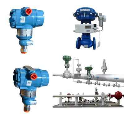 وصلة ذات حواف Rosemount 3408 رادار عدم الاتصال بجهاز إرسال المستوى المستخدم في خزان التخزين وصمام التحكم Spiraxsarco للأنابيب
