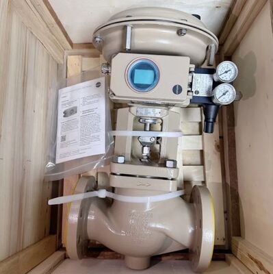 العملية الصناعية صمام الكرة الضغط المنخفض 3241 SAMSON 3756 صمام تعزيز الحجم الهوائي عالي التدفق