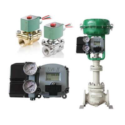 ASCO Solenoid Spool Valves and Masoneilan SVI II Svi2 Digital Valve Positioner Smart Valve Controller