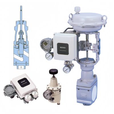 KOSO 500R مقاومة للحمض صمام الكرة الأرضية محطة توليد الطاقة الحرارية الكيميائية البترولية الحمض متوسط التحكم في تدفق