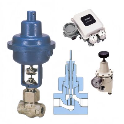 KOSO 500S صمامات تحكم تدفق صغيرة لمحطات الطاقة الحرارية أنظمة العمليات الصناعية البتروكيماوية