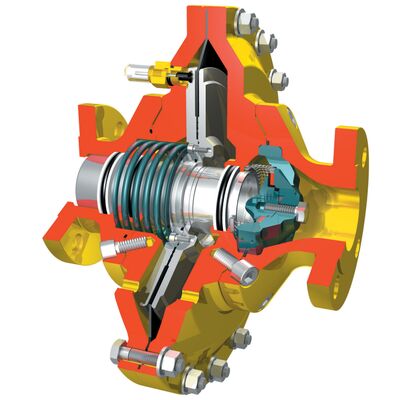 منظم ضغط لغاز طبيعي صناعي مستقر من نوع تارتاريني FL MFL BFL