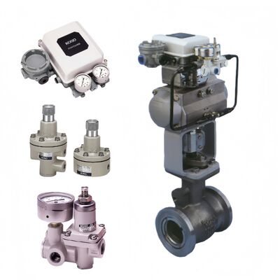 صمامات الكرة المقطوعة الحارة KOSO 210E 220E لتوليد الطاقة في تكرير النفط