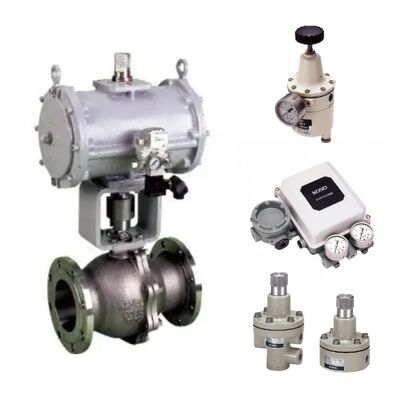 KOSO 301K 310K 332K صمامات الكرة المستقيمة للأنابيب الصناعية