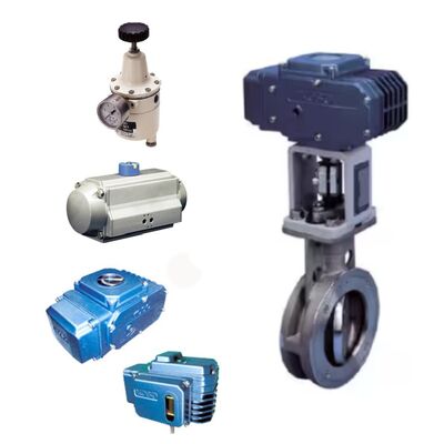 KOSO 710E 720E صمامات فراشة PARA SEAL المتحركة مع 3620R 6300RB أوتيواتورات الأسطوانة الهوائية