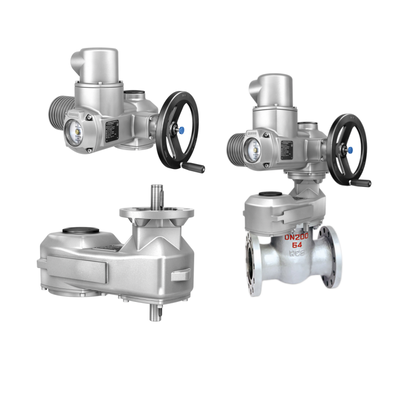 Chinese Gate Valve Body AUMA SA Multi-turn Electric Control Valve Actuators with GST Spur Gearboxes