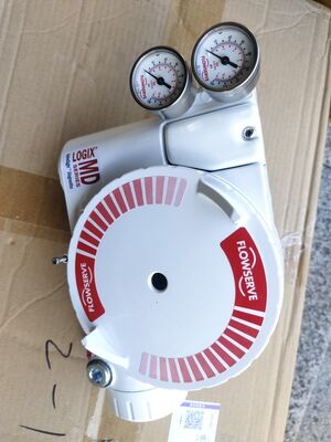 صمام التحكم الصيني Flowserve Logix 3200 سلسلة 3200MD-28-D6-E-04-40-0G-00 صمام صيانة مع Asco 342A SST جهاز تنظيم الهواء