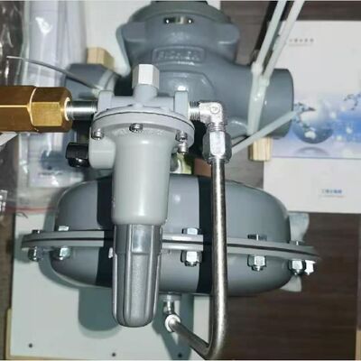 Fisher 1098-EGR Pilot-Operated Natural Gas Pressure Reducing Valve with High Accuracy for Industrial Use