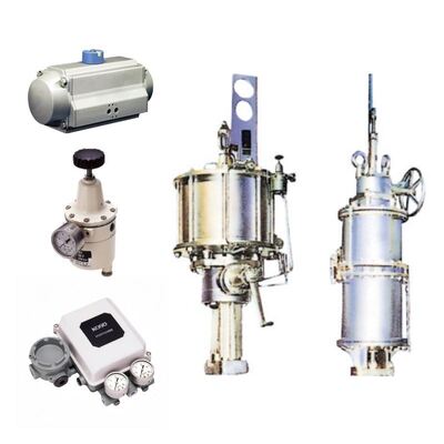 KOSO 6100 6200 6300 محركات أسطوانة هوائية خطية ذات تأثير مزدوج واحد لصناعة البتروكيماويات