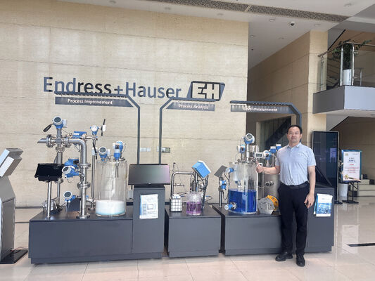 Endress Hauser E+H مقياس تدفق كوريوليس عالي الدقة Promass F300 للقياس متعدد المراحل للغاز السائل