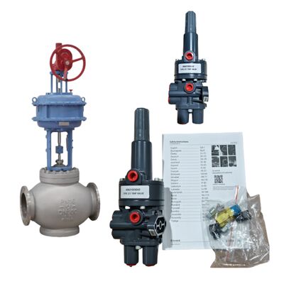 مرحل فيشر 377 ومحدد المواقع الذكي DVC6200 للتحكم في الصمامات عالي الثبات