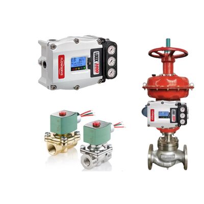 عالية الجودة Flowserve Logix 3800 موقف الصمام الرقمي التحكم الذكي مع صمامات ASCO Solenoid