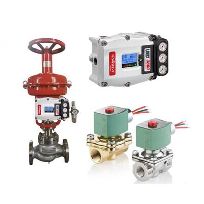 عالية الجودة Flowserve Logix 3800 موقف الصمام الرقمي التحكم الذكي مع صمامات ASCO Solenoid