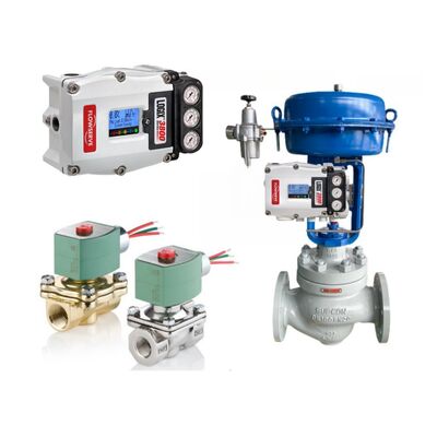 عالية الجودة Flowserve Logix 3800 موقف الصمام الرقمي التحكم الذكي مع صمامات ASCO Solenoid