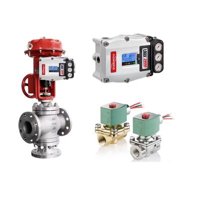 عالية الجودة Flowserve Logix 3800 موقف الصمام الرقمي التحكم الذكي مع صمامات ASCO Solenoid