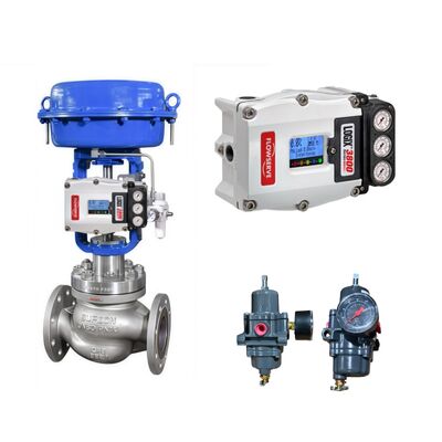 Flowserve Logix 3800 جهاز تحديد موقع الصمام الرقمي التحكم الذكي مع جهاز تنظيم فلتر فيشر 67CFR