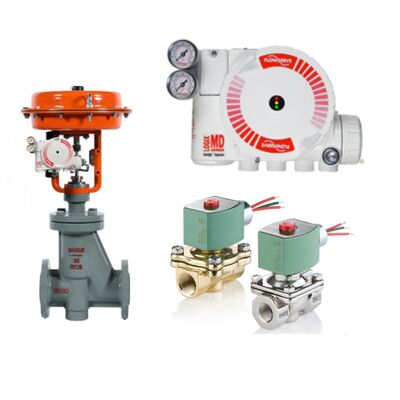 Flowserve Logix 3200MD موقف الصمام الرقمي HART التحكم الذكي مع صمامات ASCO Solenoid