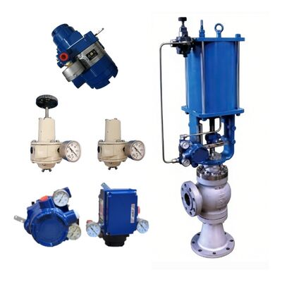 NEWAY CAB Series Angle Control Valve AZBIL AVP200 Positioner AZBIL KZ03 Filter Regulator Chemical Use