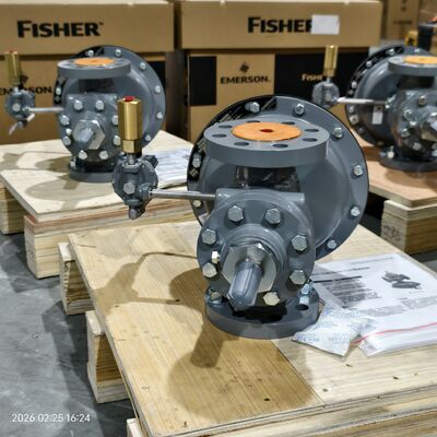 منظم تخفيض ضغط الألومنيوم DN 50 FISHER 299H سلسلة NPT