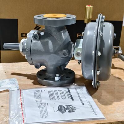 منظم ضغط غاز الوقود FISHER 95L Gas Regulator Skid Mount Package
