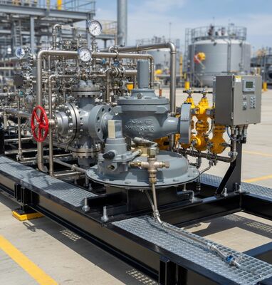 تسعير الأجهزة الصينية مع منظمات ضغط EMERSON Fisher 1098-EGR و 1098H-EGR مع طيار للتحكم في تدفق الغاز