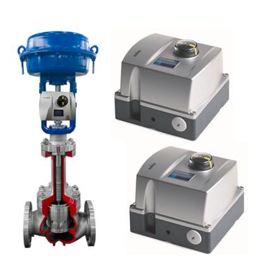 صمام تحكم محكم الغلق بمنفاخ SUPCON LN85W مع موضع صمام رقمي ذكي من سلسلة Valmet Neles ND9000