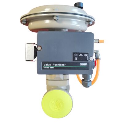فيشر 3660/3661 موقف الصمام مع 67CFR منظم فلتر لصمامات التحكم الهوائية موقف الكهربائية الهوائية، 4-20mA، الفولاذ المقاوم للصدأ نطاق درجة الحرارة من -40 °C إلى 85 °C