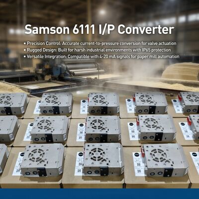 SAMSON 6111 محول I/P محول كهربائي هوائي محول إشارة التيار الضغط