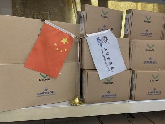 وحدة DeltaVEmerson الأصلية والجديدة VE4001S2T2B1 VE4002S1T2B1 VE4003S2B1 VE4003S2B2 مع مخزون لمحطة توليد الكهرباء