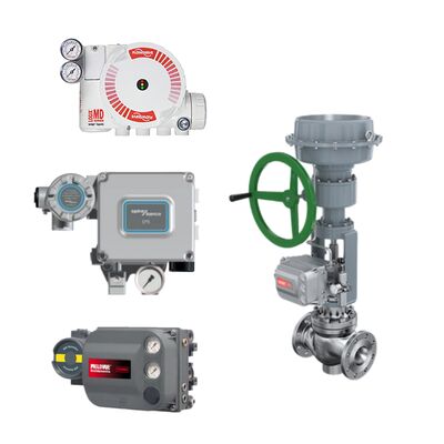 جهاز تحكم هوائي Spirax Sarco EP6 وFlowserve 3200MD جهاز تحديد موضع الصمام الهوائي الرقمي عالي الأداء DVC2000 DVC6200