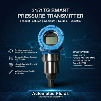 مستشعر جهاز إرسال الضغط 3151TG 3151GP 3151AP 1151GP 1151AP جهاز إرسال ضغط ذكي بشاشة LCD