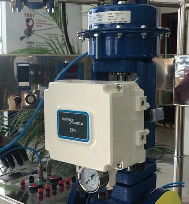 جهاز تحديد موقع الصمام الصناعي نظام التحكم في الصمام للجهاز التشغيلي الهوائي EP6 Spirax Sarco Valve Positioner