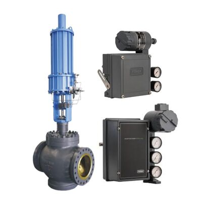 محدد موضع صمام دوار كهرو هوائي فيشر 3620J 3620JP 3620JPR مقاوم للانفجار IP66 متحكم في الصمام