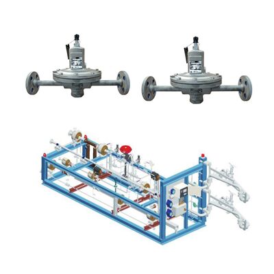 منظم ضغط سلسلة إيمرسون فيشر M95 منظم خفض ضغط الغاز الصناعي عالي الأداء