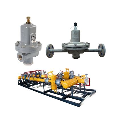 منظم ضغط سلسلة إيمرسون فيشر M95 منظم خفض ضغط الغاز الصناعي عالي الأداء