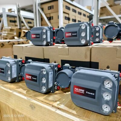 متوفر في المخزون F-isher DVC6200 FIELDVUE محدد موضع الصمام الرقمي HART 4-20mA متحكم كهرو-هوائي للمشغل الهوائي