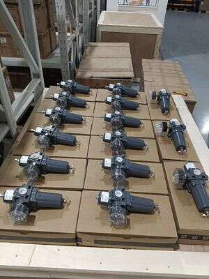 صمام التحكم الصيني مع محدد موضع الصمام Rotork YTC YT-3100 YT-3300 و67DFR-24/C3 67DF-2343-125871 منظم المرشح في المخزون