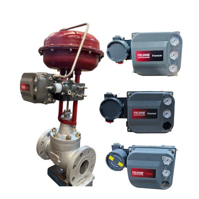 وحدة تحكم صمام Emerson Fisher DVC6200 الجديدة الأصلية DVC6200 HC F SIS PD AD جميع سلاسل محددات موضع الصمام