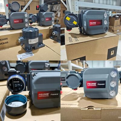 Fisher DVC6200 Digital Valve Positioner HART Communicator Intelligent Control Valve Positioner