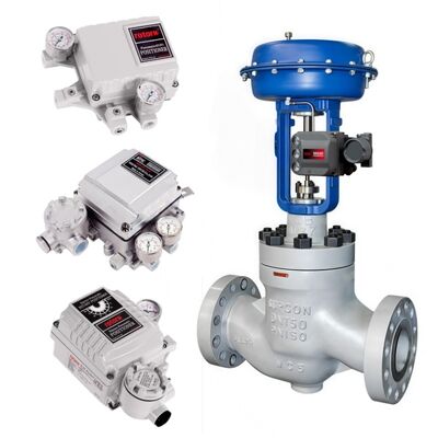 Rotork YT1050 جهاز تحديد موضع الصمام للتحكم في المشغل الهوائي للنفط والغاز ومعالجة المياه وخطوط الأنابيب الصناعية