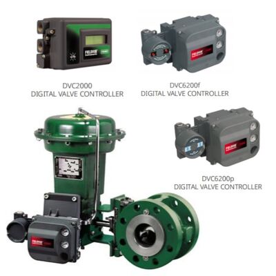 مشغلات دوارة في شير 1052 مع محددات موضع DVC2000 DVC6200 للنفط والغاز والكيماويات والطاقة