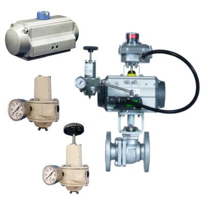 KOSO 6300RC جهاز التحكم الدواري الهوائي خط أنابيب الغاز الطبيعي البتروكيماوي الصناعي