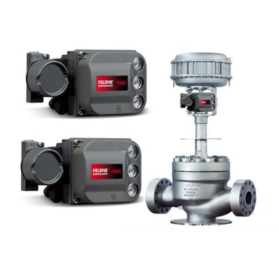 صمام التحكم تشونغ تشواني مع Emerson Fi sher DVC6200 سلسلة الرقمية الذكية HART موقف الصمام
