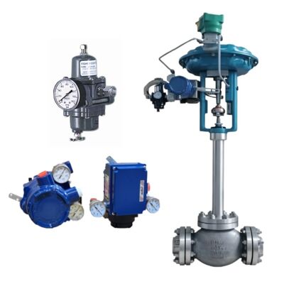 Wuzhong صمام التنظيم المبرد ALS ALC Series Azbil Avp200 Positioner للغاز الطبيعي المسال وأنظمة درجة الحرارة المنخفضة