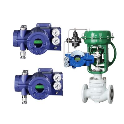 High Quality Foxboro SRD960 Smart Valve Positioner with Shanghai Lanlin Pneumatic Control Valve