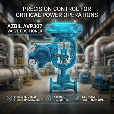 جهاز تحديد موقع الصمام الذكي من سلسلة Azbil AVP300 مع اتصال HART 4-20 mA إشارة الدخول وقدرة الإعداد التلقائي